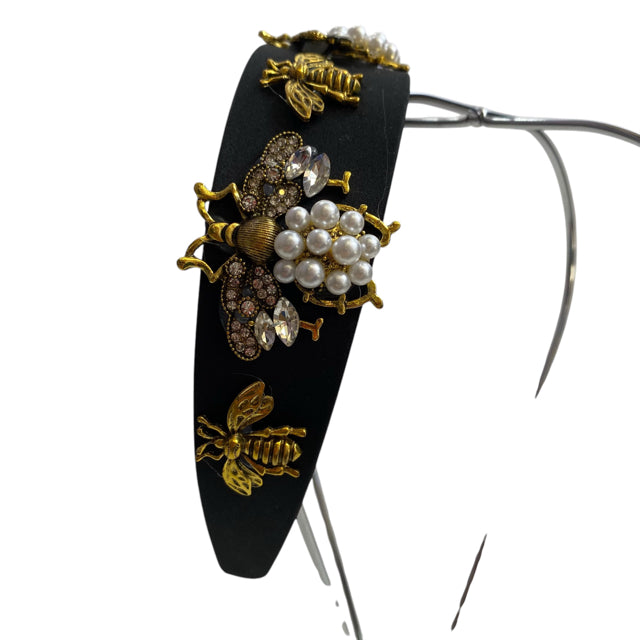 Black/gold HAIR BAND