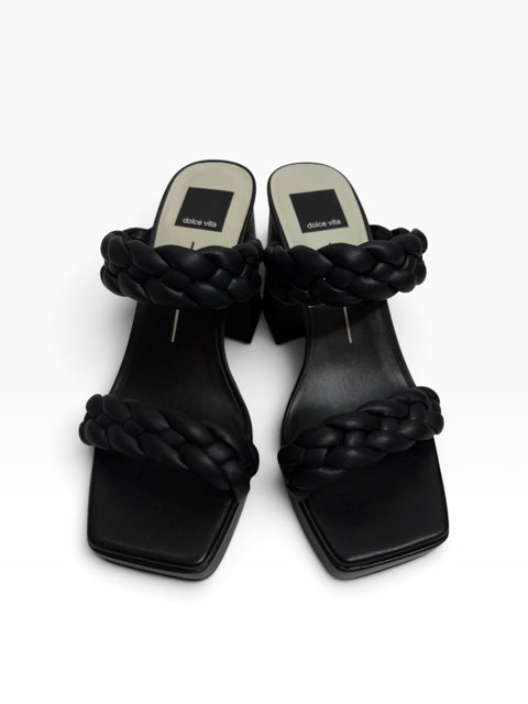 DOLCE VITA Size 9 Black Sandal MMM SHOE