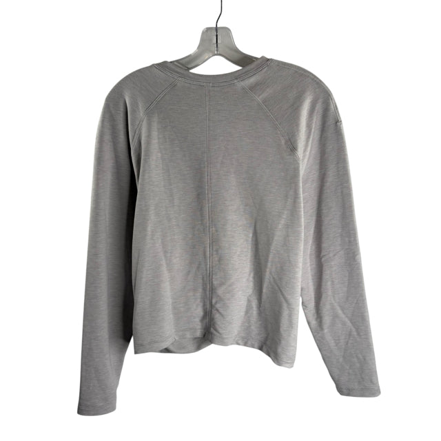 LULULEMON Size MED Gray Long Sleeve Sweatshirt TOP