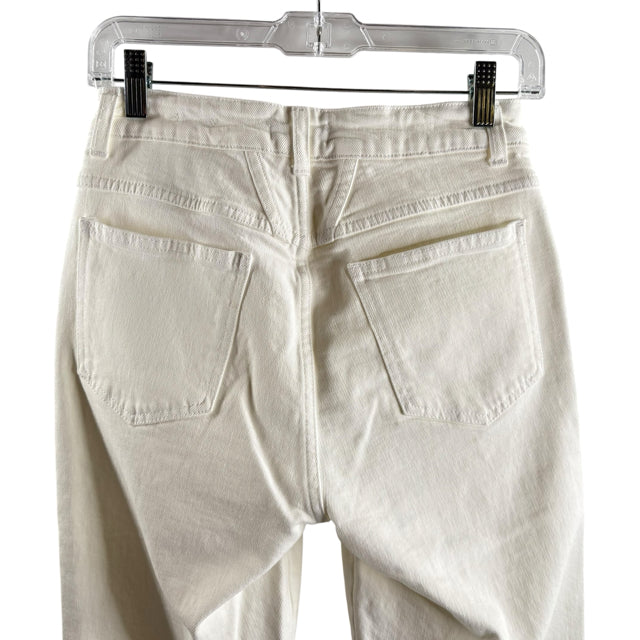 CLOSED Size 40 Cream Pocket Detail Denim JEANS