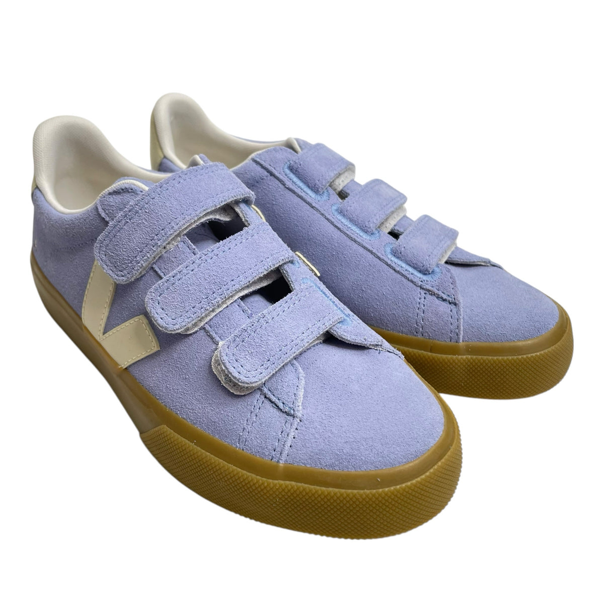 VEJA Size 5 Periwinkle Velcro Suede NWOT SHOE
