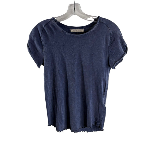 WE THE FREE Size MED Blue SS Tee TOP