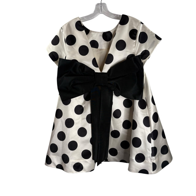 BOYKO Size MED B/W Dots Short Sleeve DRESS