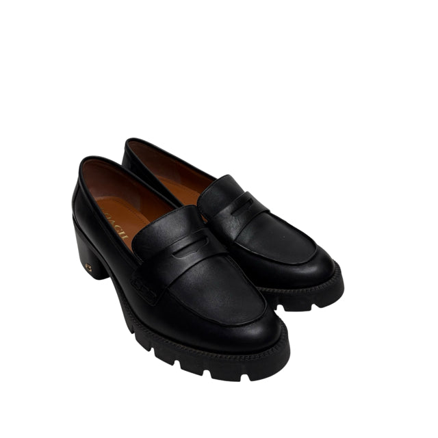 COACH Size 9 Black Loafer NEW - BOX SHOE