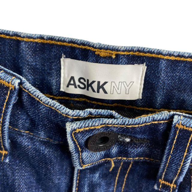 ASKK NY Size 26 Blue Denim JEANS