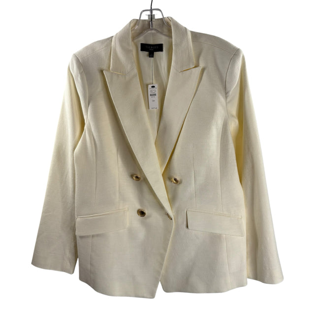 TALBOTS Size 12 PET Cream NWT BLAZ / JKT