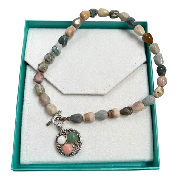 RELIOS by CAROLYN POLLACK Sterling Silver 21" NECKLACE