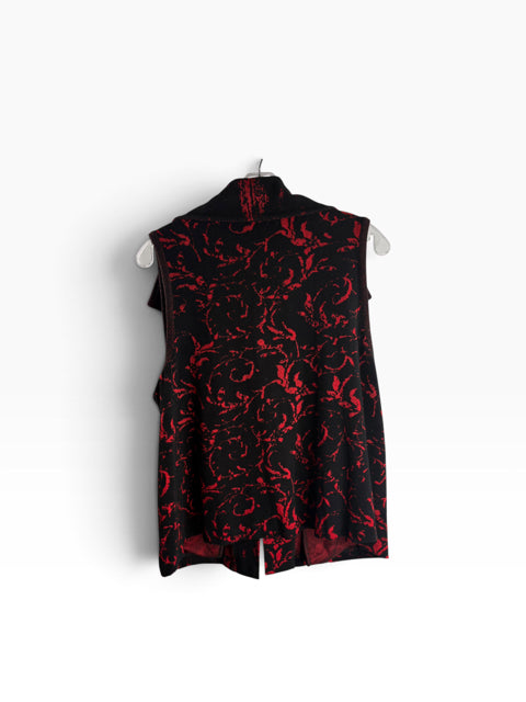 HABITAT Size MED Red/Black Collar VEST