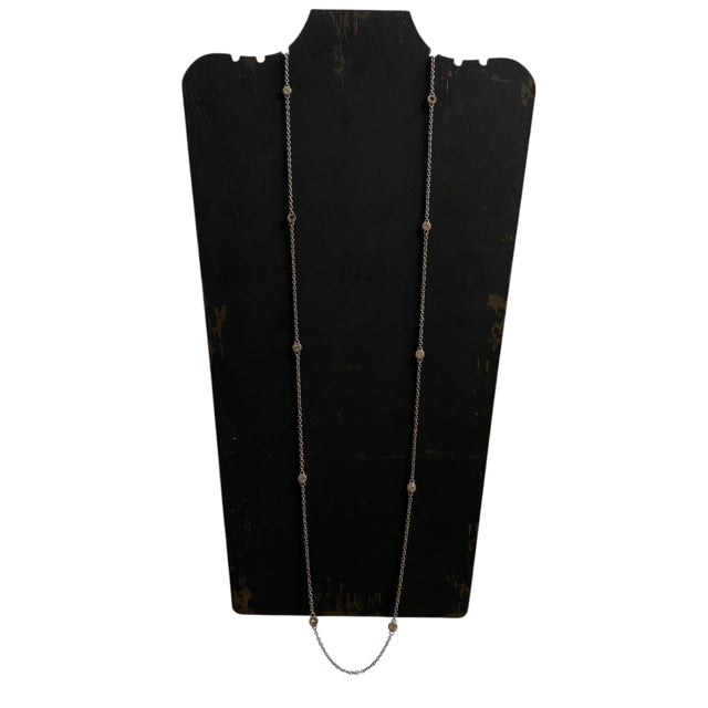 JUDITH RIPKA Sterling Silver Silver 36" NECKLACE