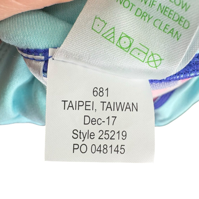 LILLY PULITZER Size MEDIUM Pink/Multi Tropical Print ACTIVE PANT