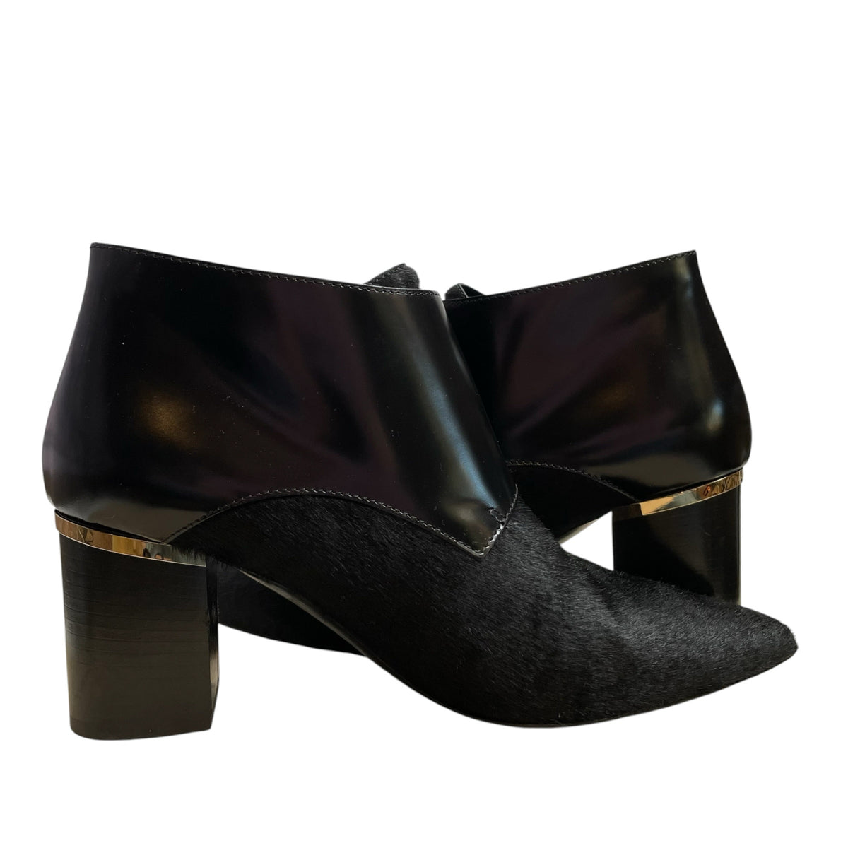BURBERRY Size 39 1/2 Black Ankle NWT BOOT