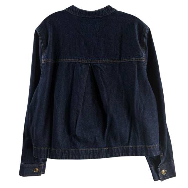 H & M Size SMALL Dark Blue Denim NWT JACKET