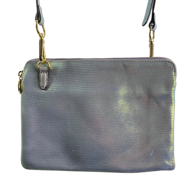 GILI Blue Snake Look Shoulder PURSE