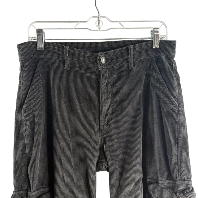 AMERICAN EAGLE Size 8 Black Cargo Corduroy PANTS