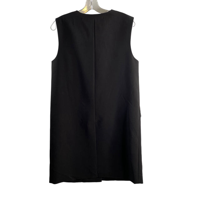 IMNYC Size SMALL Black Sleeveless Double-Breast Polyester Blend VEST