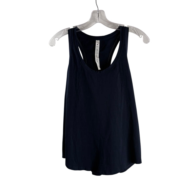 LULULEMON Size 6 Navy Tank TOP