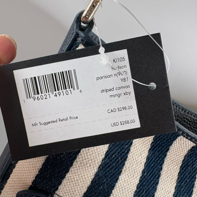 KATE SPADE Navy/White Stripe NWT PURSE