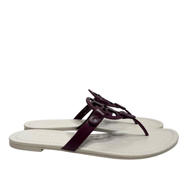 TORY BURCH Size 8 1/2 Purple Sandal NEW - BOX SHOE