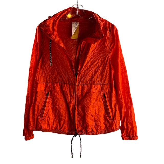 FREE PEOPLE Size MEDIUM Orange Nylon JACKET