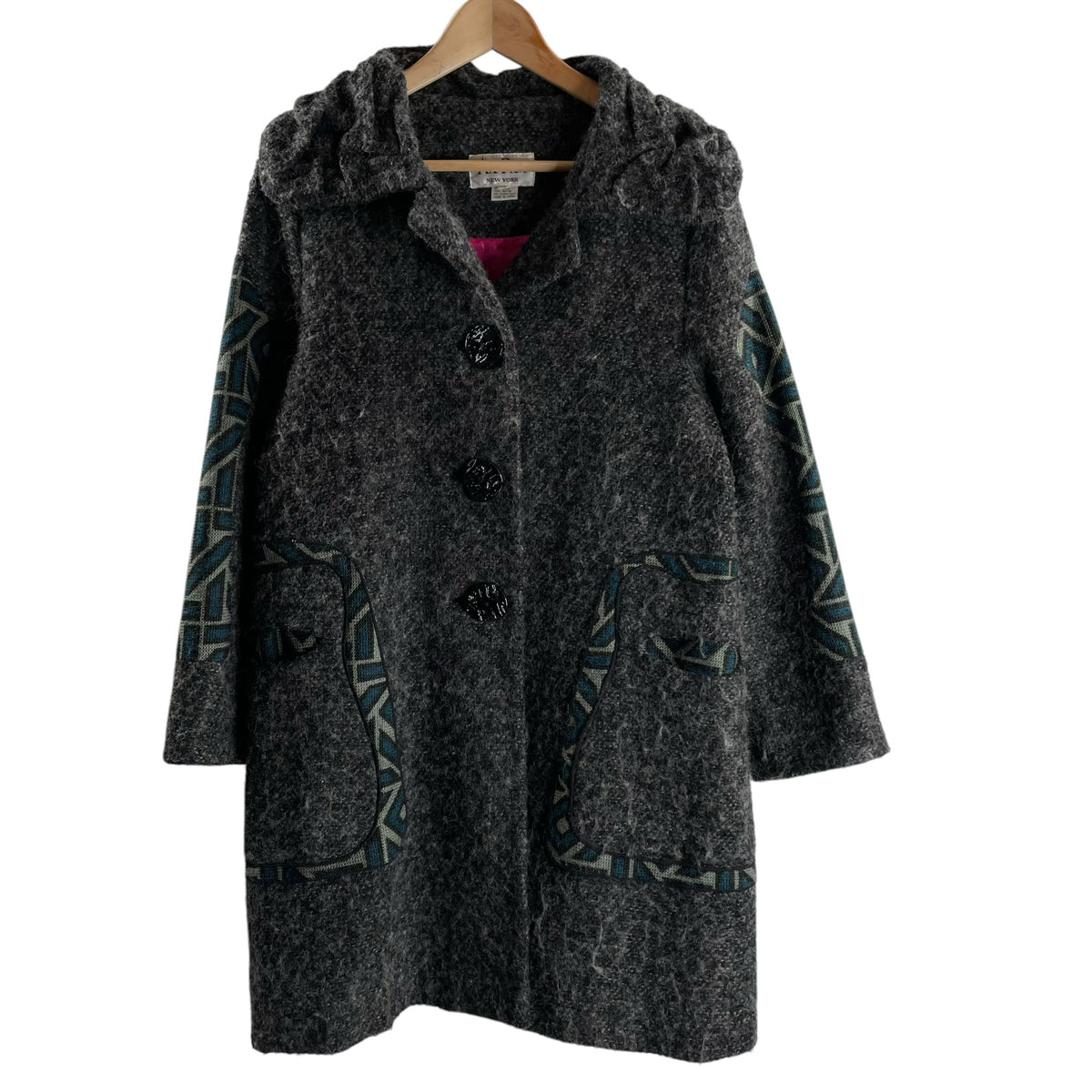 AN REN Size MED Gray COAT