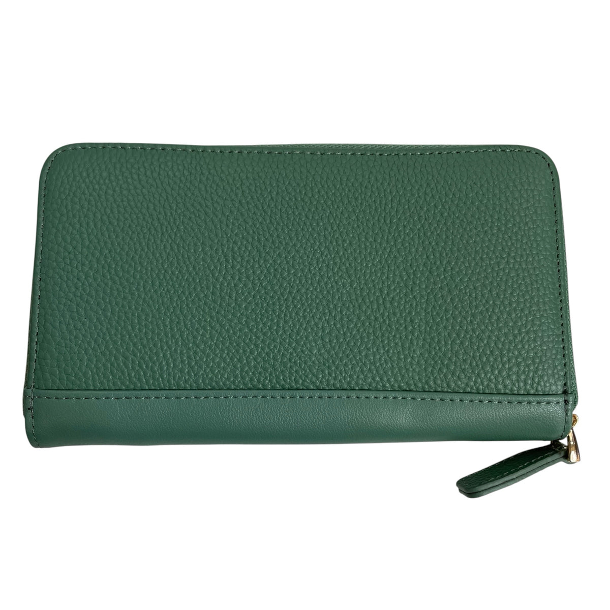POM POM LONDON Light Green Leather NWOT WALLET