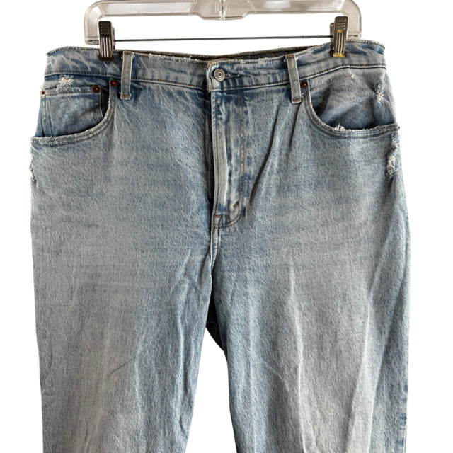 ABERCROMBIE & FITCH Size 31 Light Blue Denim JEANS