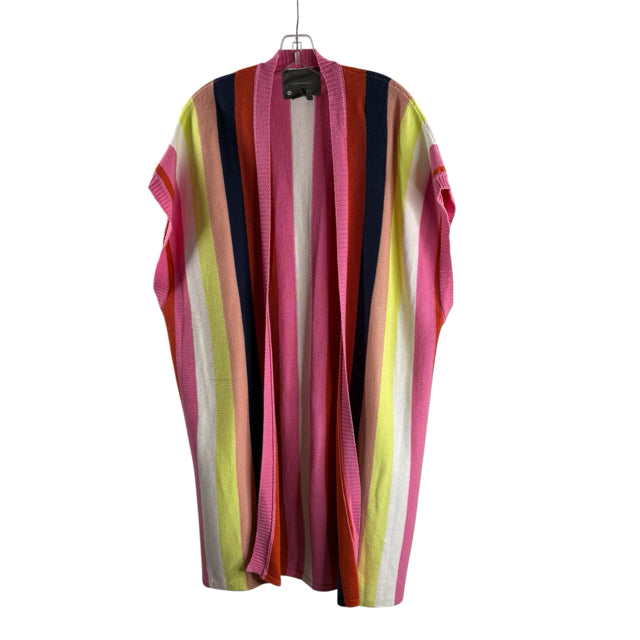 ANTHROPOLOGIE Size ONE SIZE Multi Stripe Sleeveless Knee Length VEST
