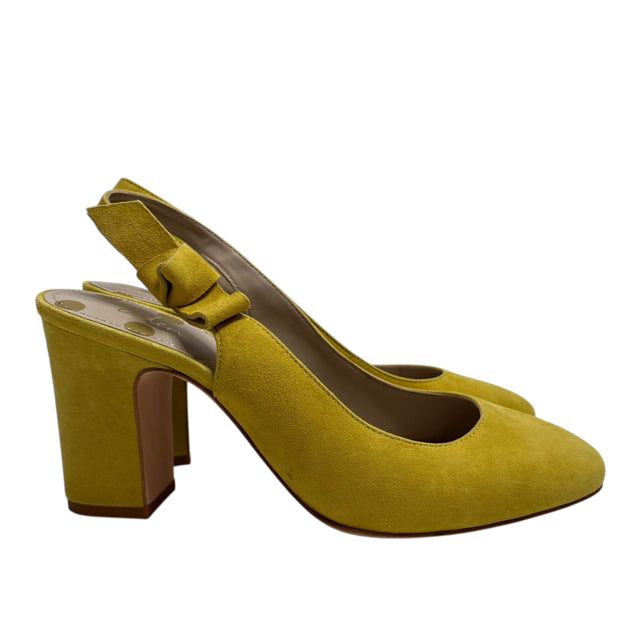 BODEN Size 40 Chartreuse Sling Suede NEW! SHOE