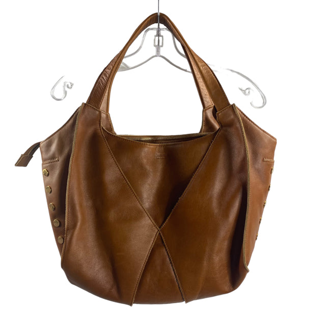HAMMITT Chestnut Studs Leather XL PURSE