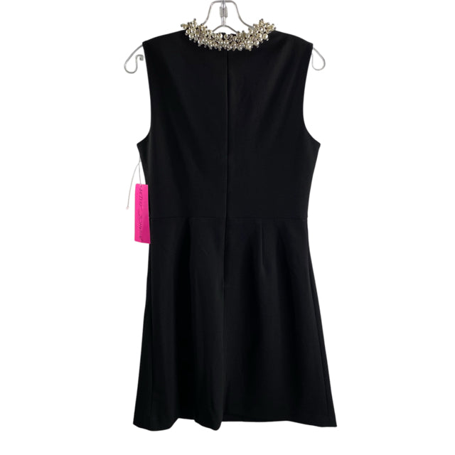 BETSY JOHNSON Size 6 Black Sleeveless NWT DRESS