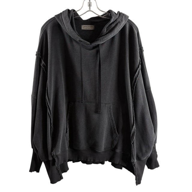 WE THE FREE Size SMALL Dark Gray Long Sleeve Hoodie TOP