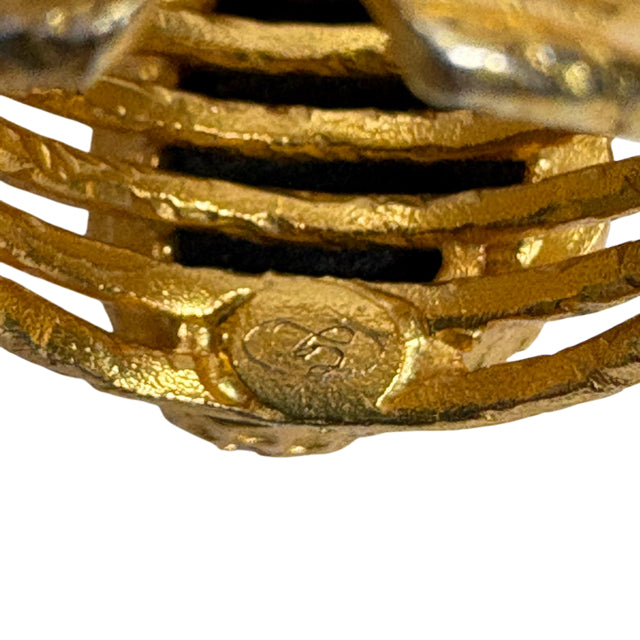 CHRISTINA GREENE 18K Gold Plated Gold Adjustable RING