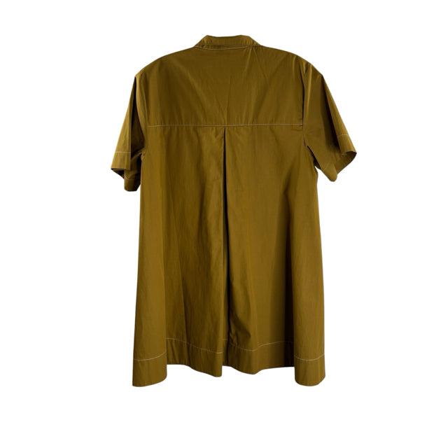 MAEVE Size X-SMALL Mustard Short Sleeve NWT DRESS