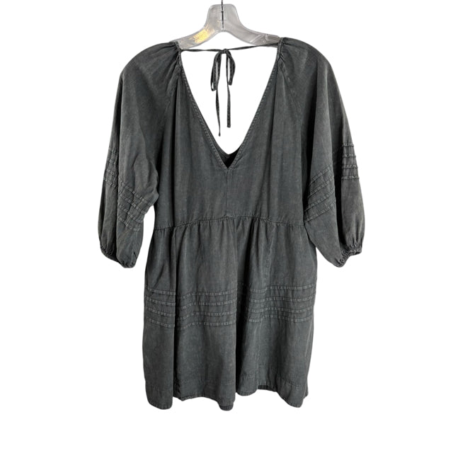 MUSTARD SEED Size SMALL Gray Long Sleeve DRESS
