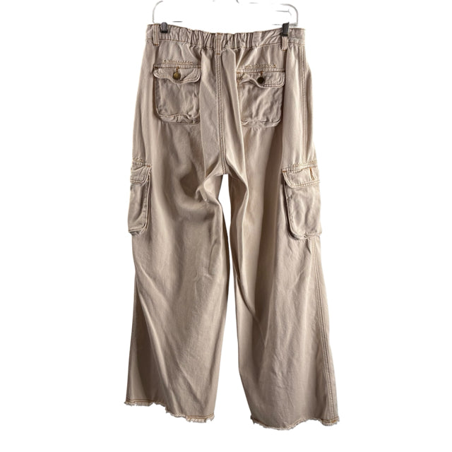 POL Size MEDIUM Cream Pockets Denim JEANS