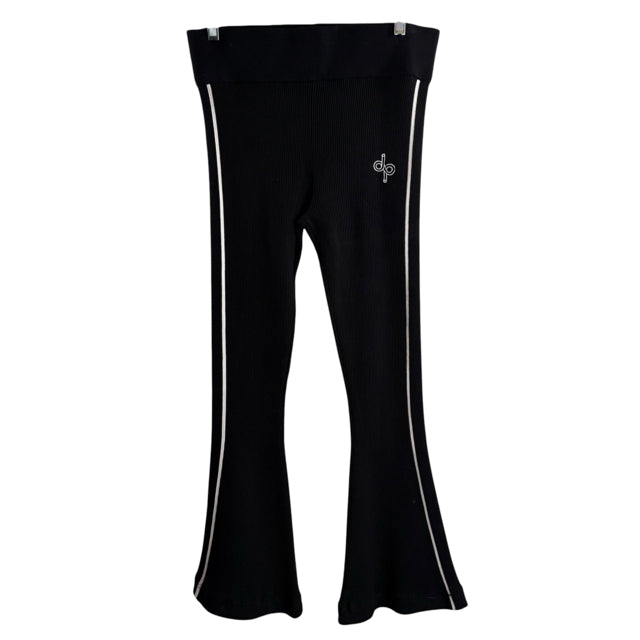 DAILY PRACTICE Size X-LARGE B/W Bell Bottom Stretch PANTS