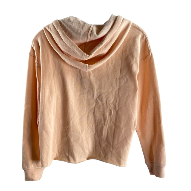 FOR THE REPUBLIC Size X-SMALL Pink Long Sleeve Hoodie NWT TOP