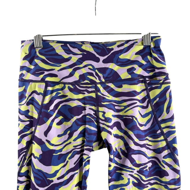 SWEATY BETTY Size SMALL Purple/Gold Leggings PANTS