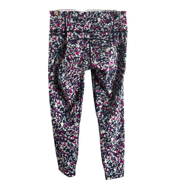 SWEATY BETTY Size SMALL Pink/Cream Leggings PANTS
