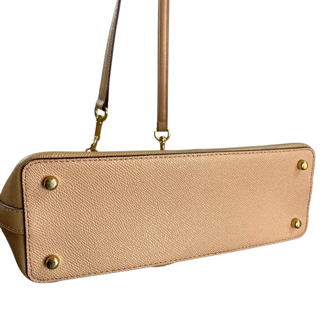 COACH Tan Pebble Leather Cross Body PURSE