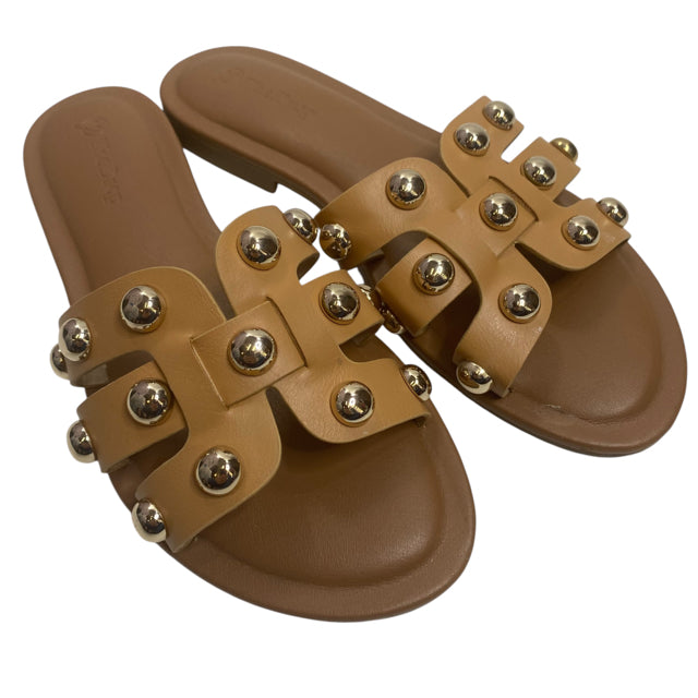 THE DROP Size 6 1/2 Tan Sandal SHOE
