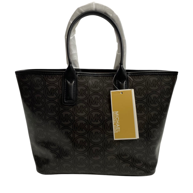 MICHAEL KORS Gray/Black Monogram Coated Canvas Handbag NWT PURSE