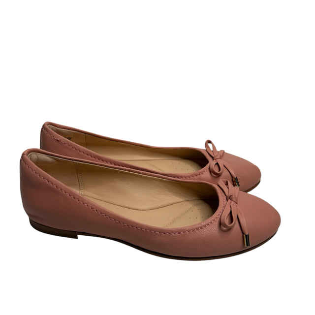 CLARKS Size 7 1/2 Blush Flats Leather NWOT SHOE