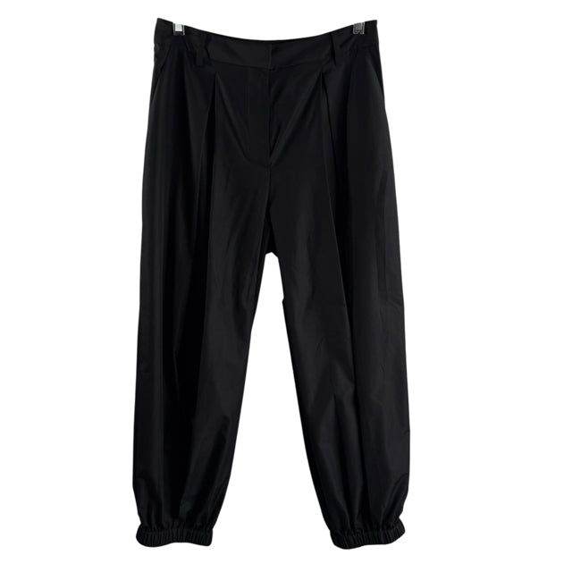 TIBI Size 0 Black Pleats Genie Pants Polyester PANTS