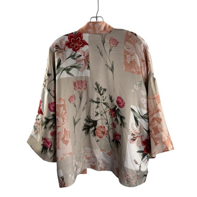 CHICOS Size S/M Multi Patchwork NWT JACKET