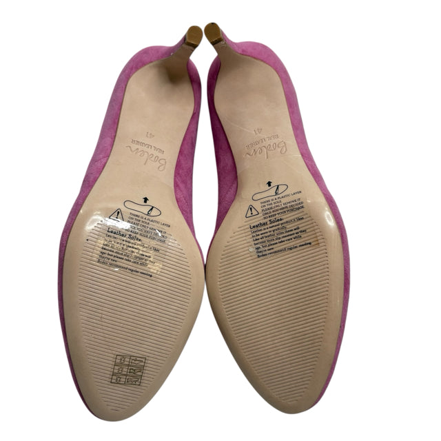 BODEN Size 41 Pink Pump Suede NEW - BOX SHOE