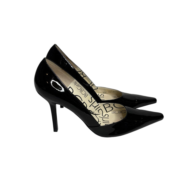 BCBG Size 9 1/2 Black Pump Patent Leather NWOT SHOE