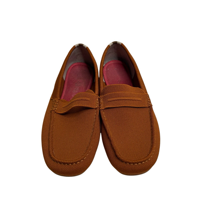 ROTHY'S Size 11 Burnt Orange Loafer Stretch SHOE