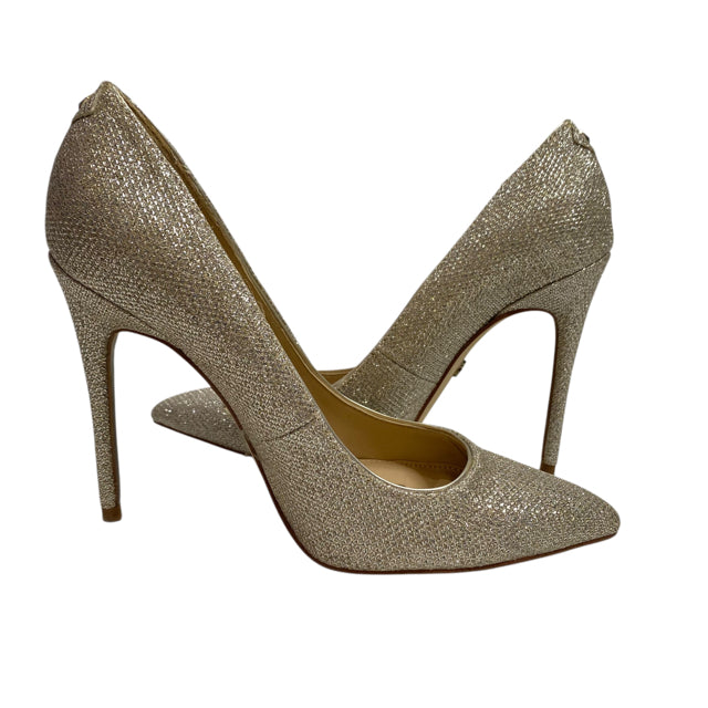 SAM EDELMAN Size 6 1/2 Gold Pump Metallic NWOT SHOE