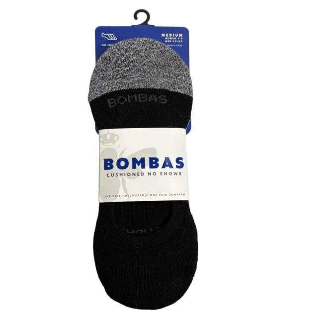 BOMBAS Black/Gray NEW IN PKG! SOCKS